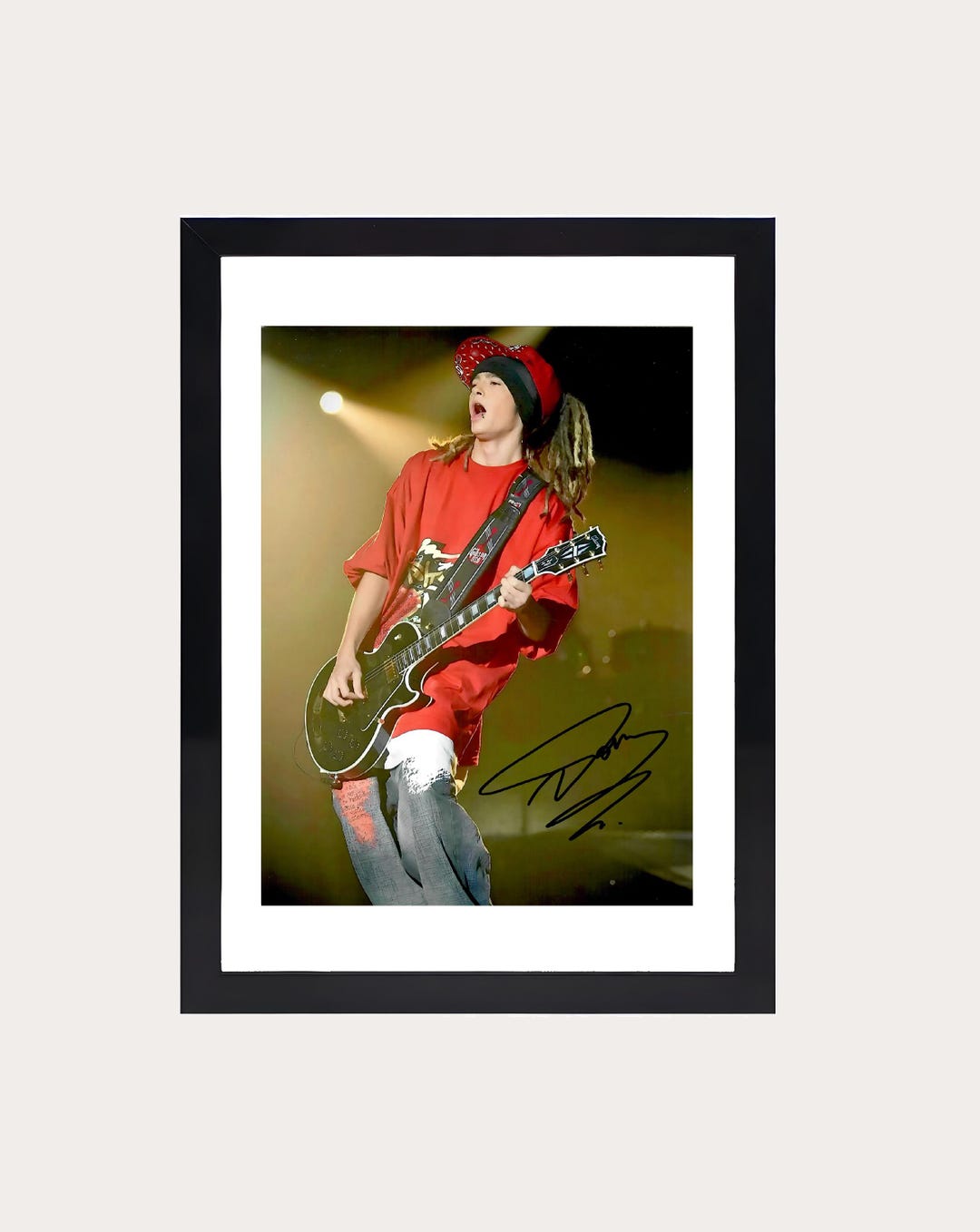 Tom Kaulitz Autograph + COA (tokyo Hotel) - Etsy