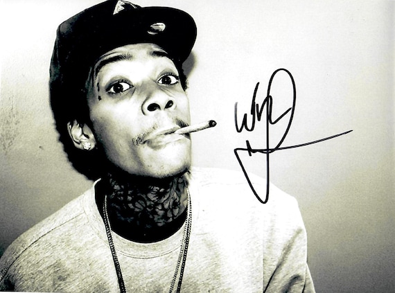 Wiz Khalifa Autograph + COA - Etsy