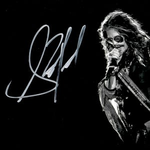 Steven Tyler Autograph + COA (Aerosmith)