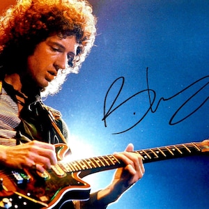 QUEEN　ブライアン・メイ　ロジャー・テイラー　ジョン・ディーコン　直筆サイン Amazon.co.jp: QUEEN ブライアンメイ ロジャーテイラー ジョン