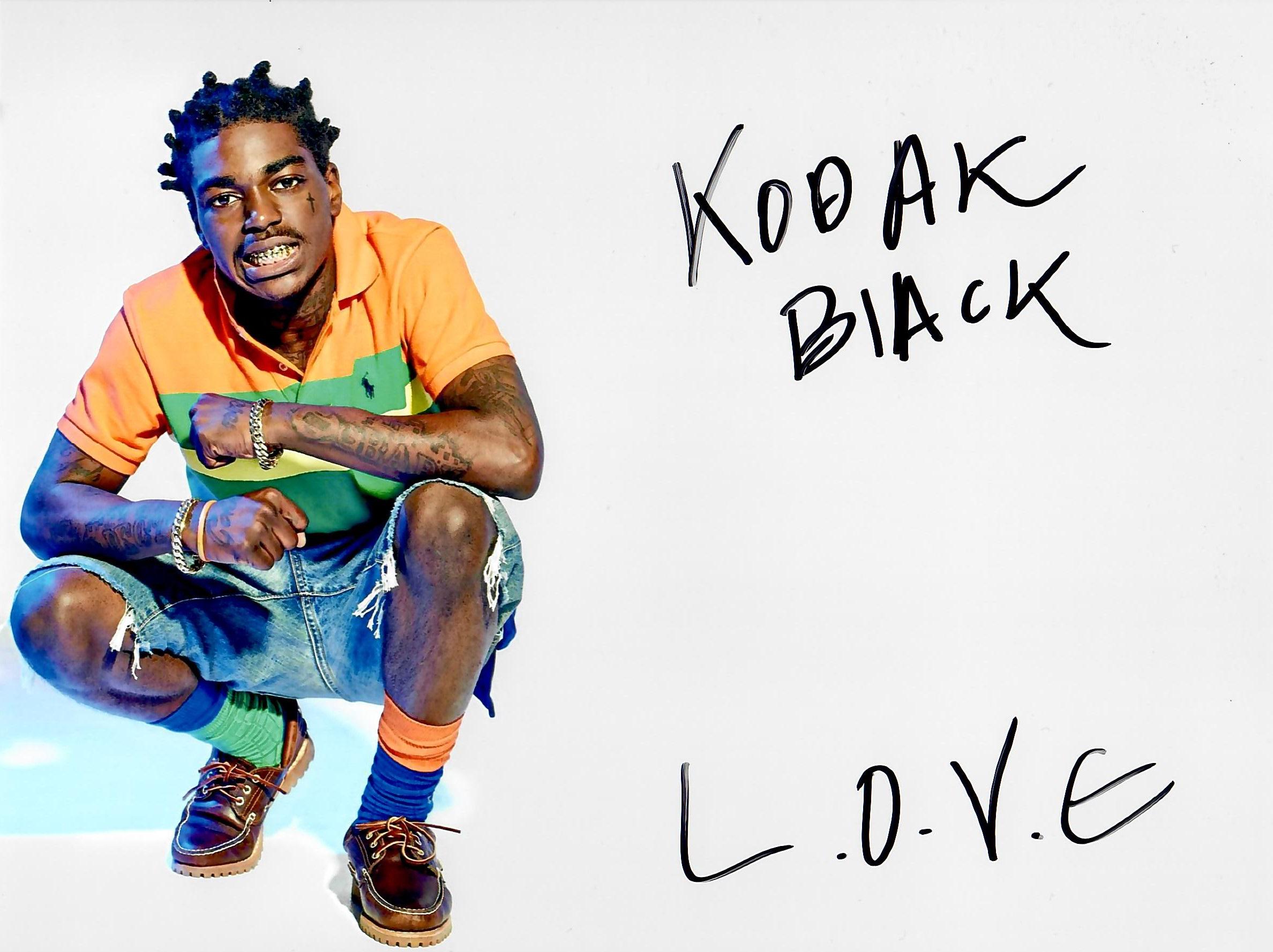 Kodak Black Autograph + COA