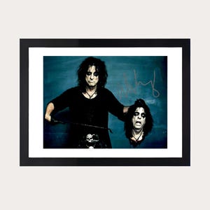 Autografo di Alice Cooper + Certificato di autenticità
