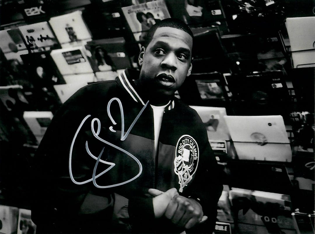 Jay-z Autograph + COA - Etsy