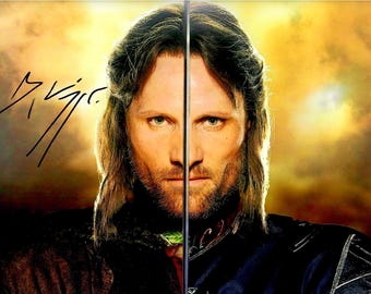 ヴィゴ・モーテンセン 直筆サイン ロード・オブ・ザ・リング