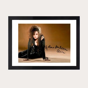 Helena Bonham Carter Autograph + COA (Harry Potter-Bellatrix Lestrange)