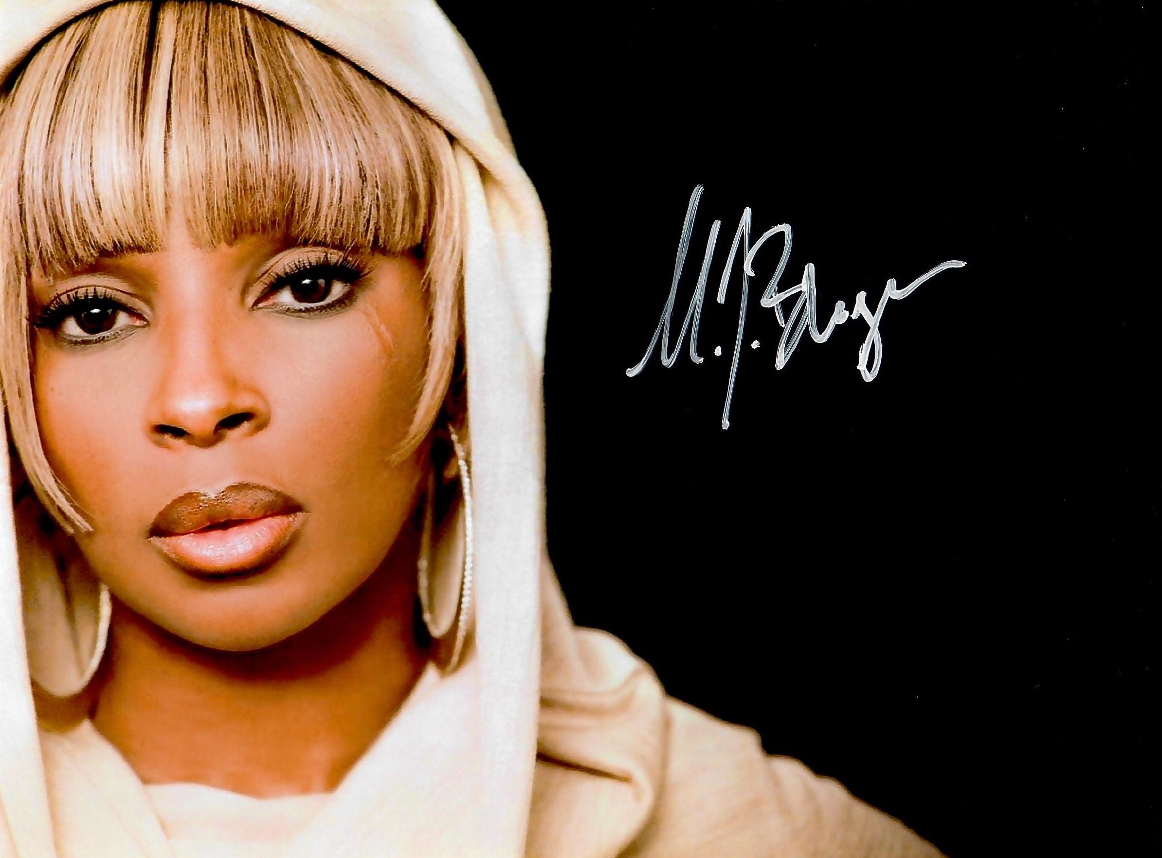 ジャネット・ジャクソン直筆サイン入り　超大型写真… Janet Jackson Signed - Etsy