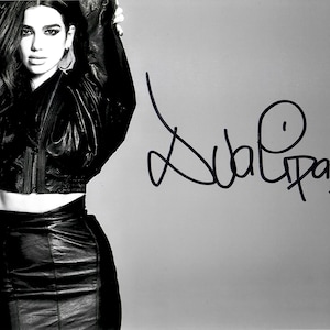 Dua Lipa Autograph + COA
