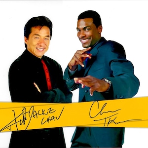 Chris Tucker & Jackie Chan Autograph + COA (Rush Hour)