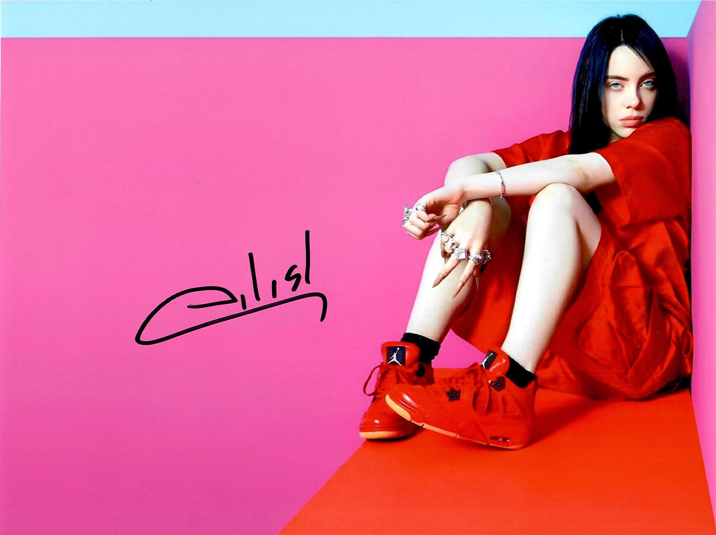 Billie eilish autograph - Etsy 日本