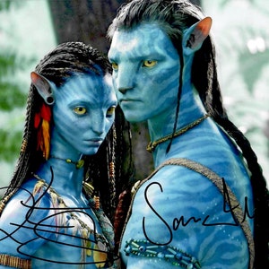 Zoe Saldana Signed - Etsy