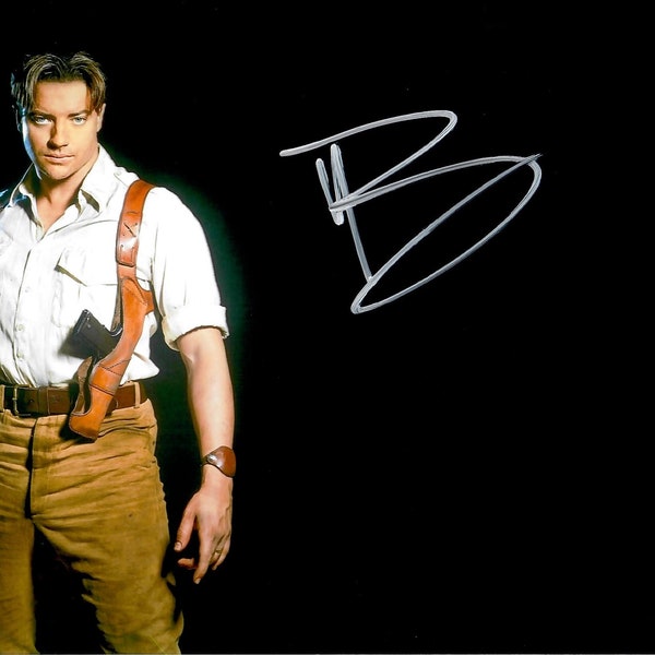 Brendan Fraser Autograph + COA (The Mummy)