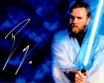 Autografo di Ewan McGregor + certificato di autenticità (Star Wars - Obi-Wan Kenobi)