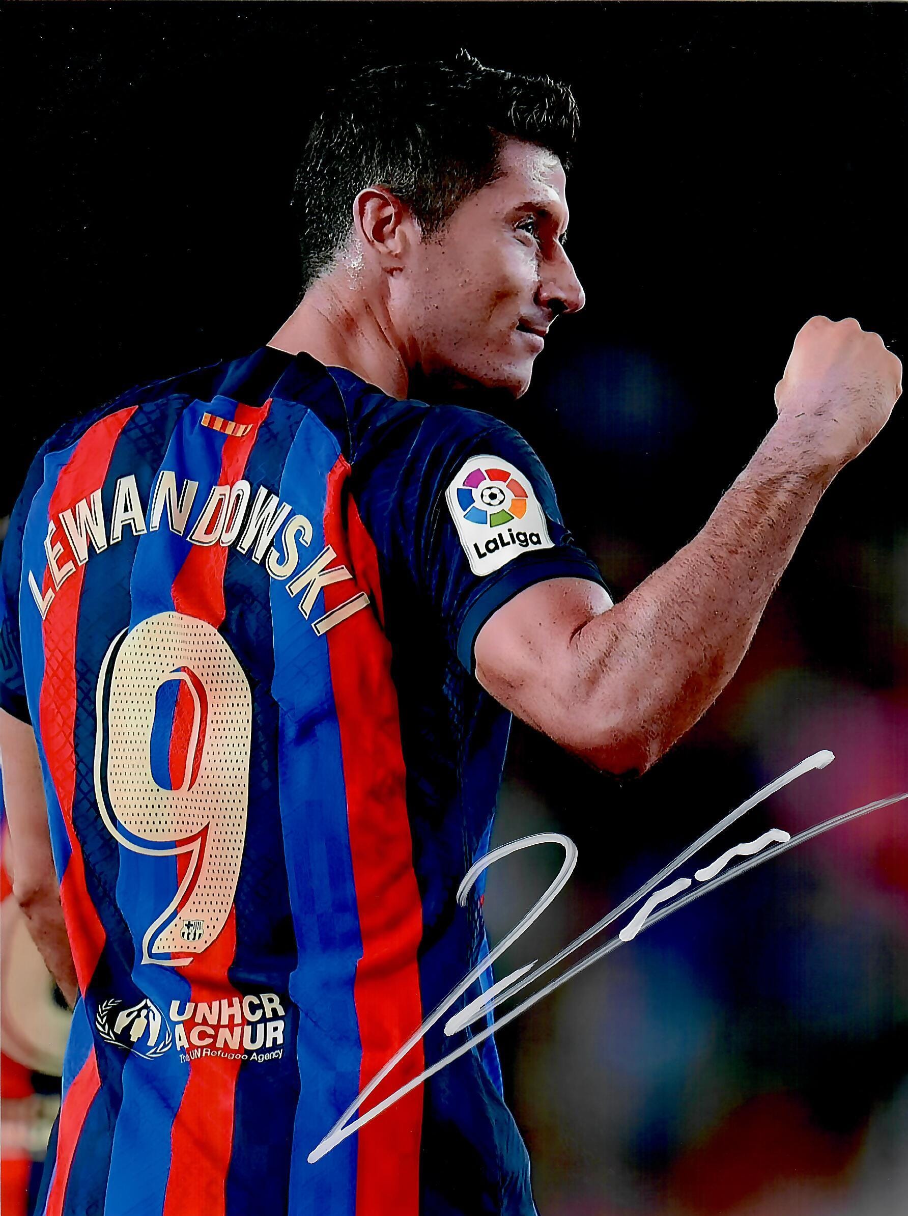 Robert Lewandowski Autograph + COA - Etsy