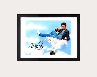 マイケル・J・フォックスのサイン入りカード（証明書付き） - Etsy 日本