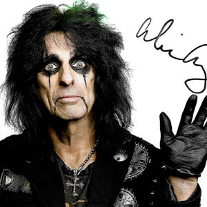 Alice Cooper Autograph + COA
