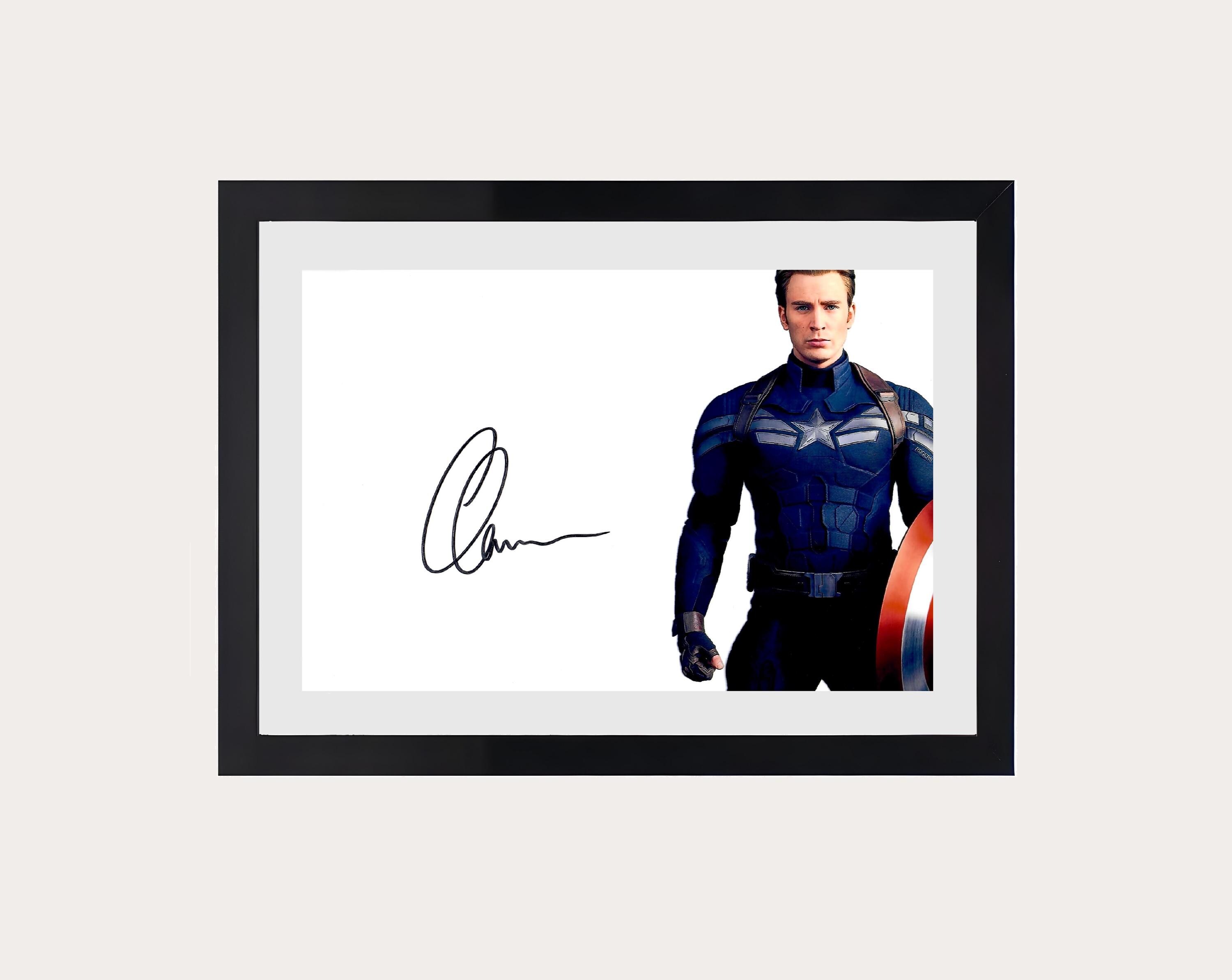 Chris evans signed - Etsy 日本