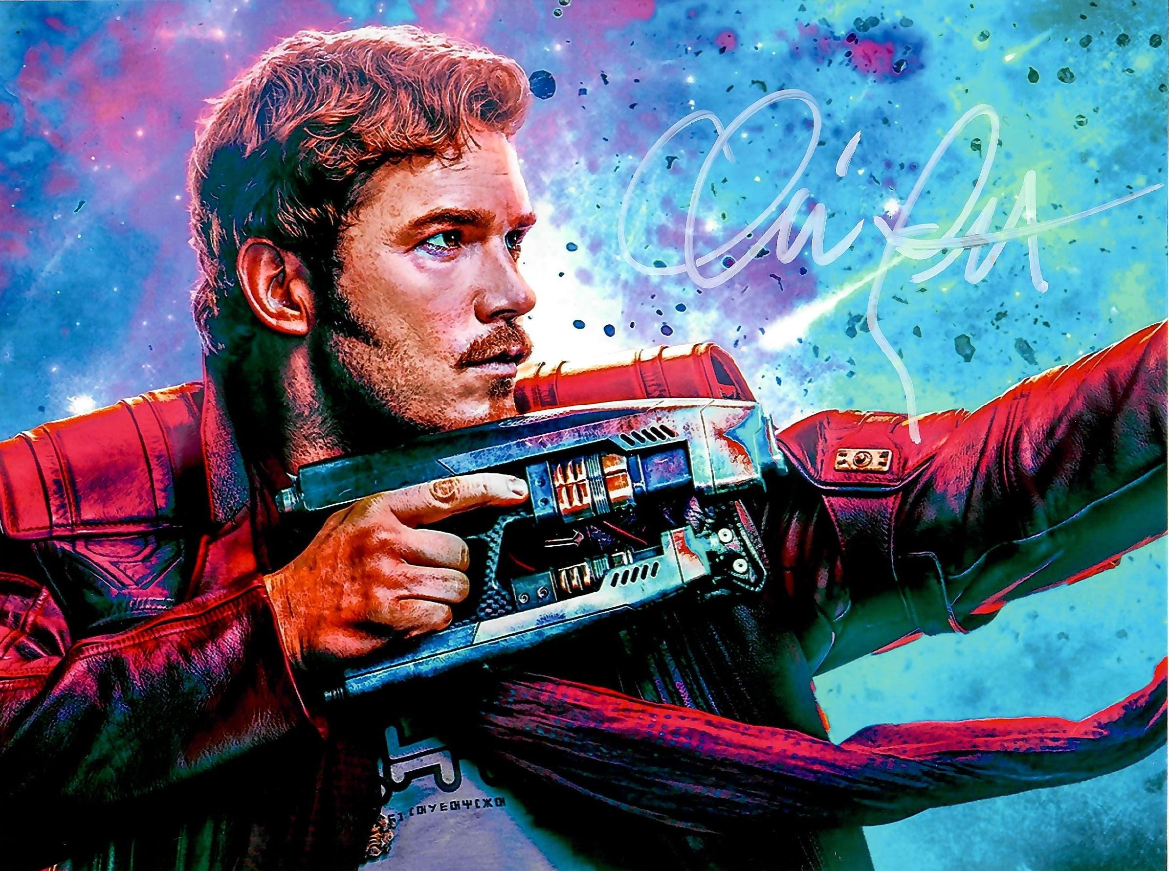 Chris Pratt Autograph + COA (guardians of the Galaxy) - Etsy