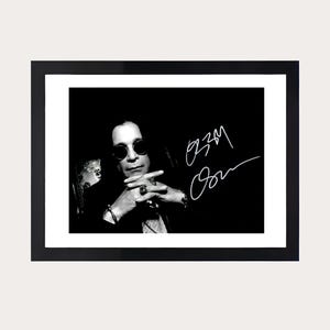 Autographe d&#39;Ozzy Osbourne + COA