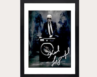 Karl Lagerfeld Autograph + COA
