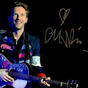 Chris Martin Autograph + COA (Coldplay)