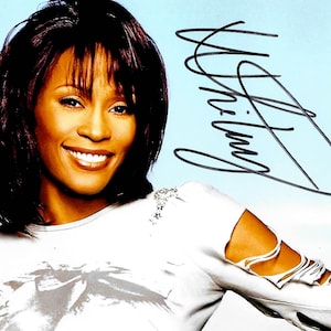 Whitney Houston Autograph + COA