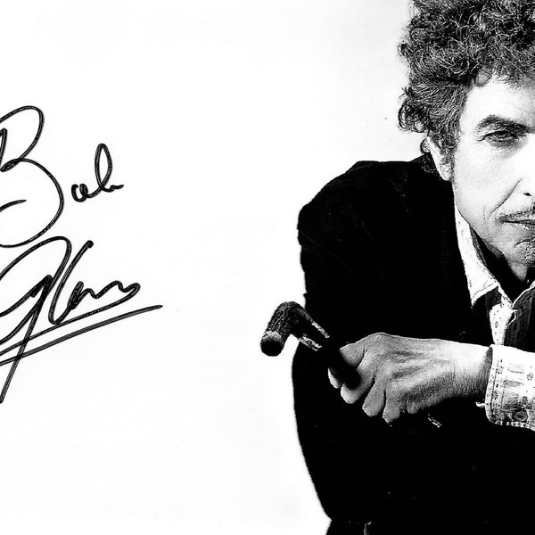 Bob Dylan Autograph + COA