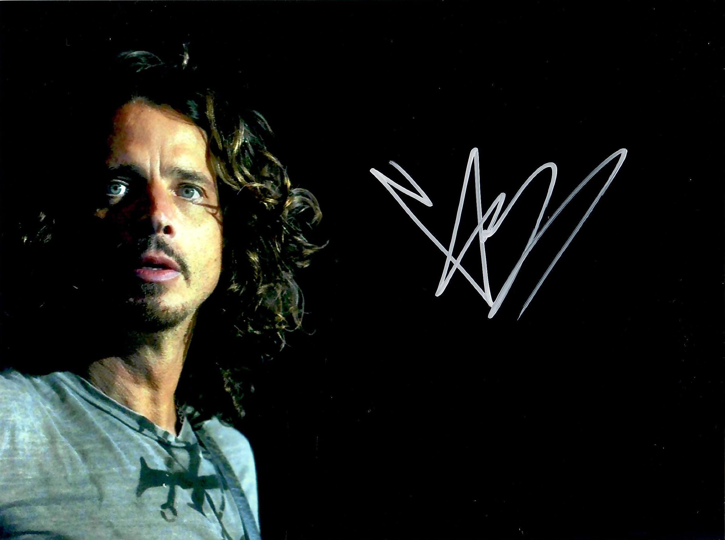 Chris Cornell Autograph + COA (soundgarden) - Etsy
