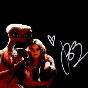 Drew Barrymore Autograph + COA (E.T. Extra-Terrestrial)