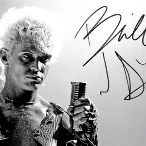Billy Idol Autograph + COA
