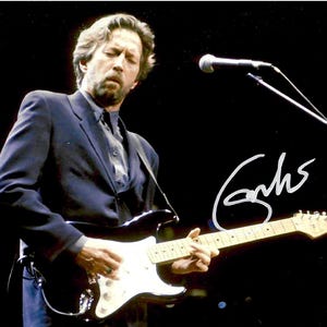 Eric Clapton Autograph + COA