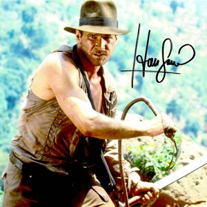 Harrison Ford Hand-Signed Autograph + COA (Indiana Jones)