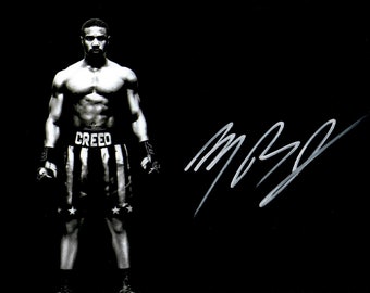 Autografo di Michael B. Jordan + certificato di autenticità (Creed – Rocky's Legacy)