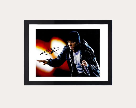 Eminem エミネム - RAP 直筆サイン フォト HIPHOP 激レア Rap EMINEM