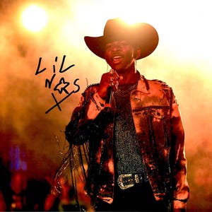 Autographe de Lil Nas X + COA