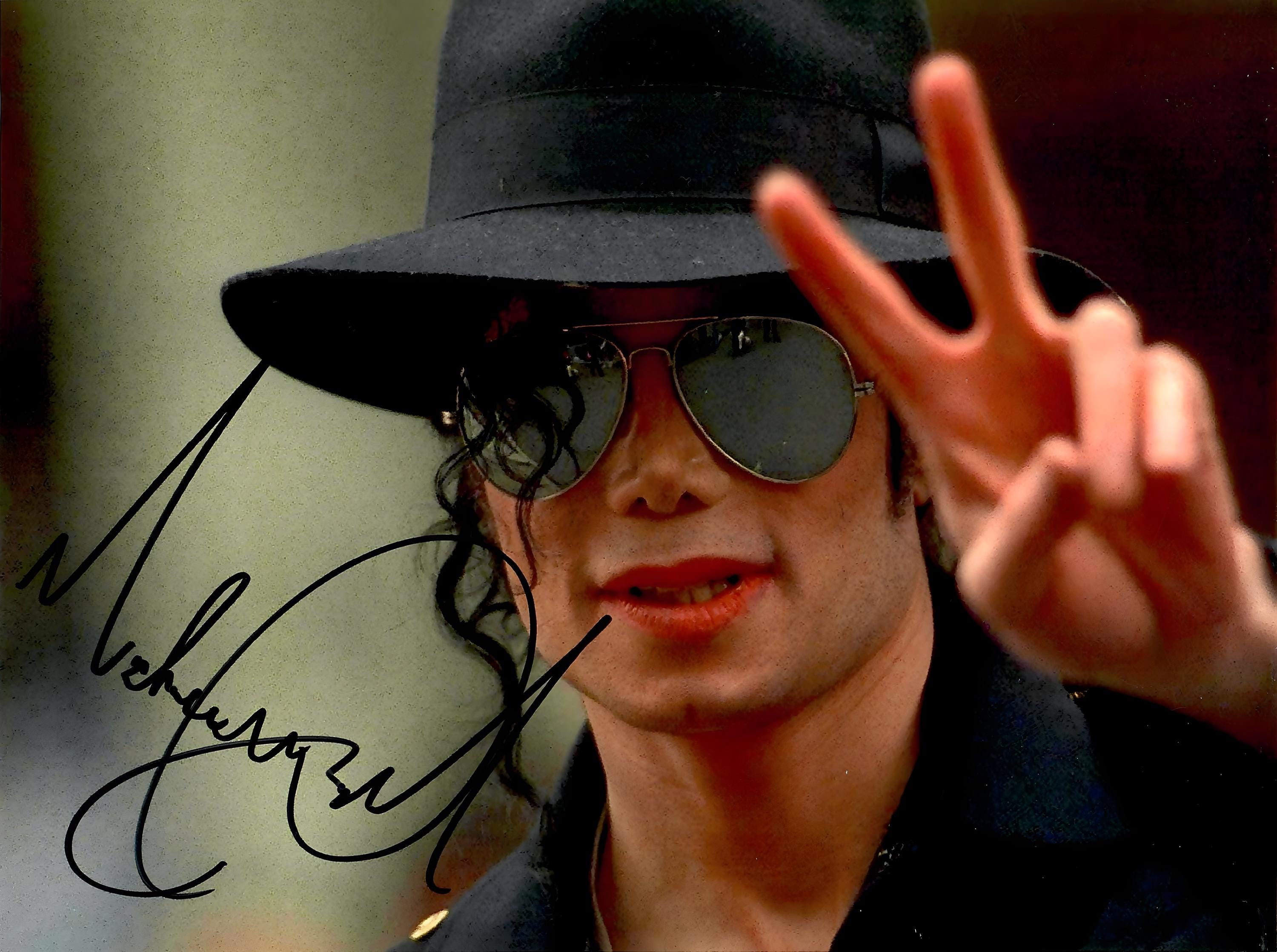 Michael jackson autograph - Etsy 日本