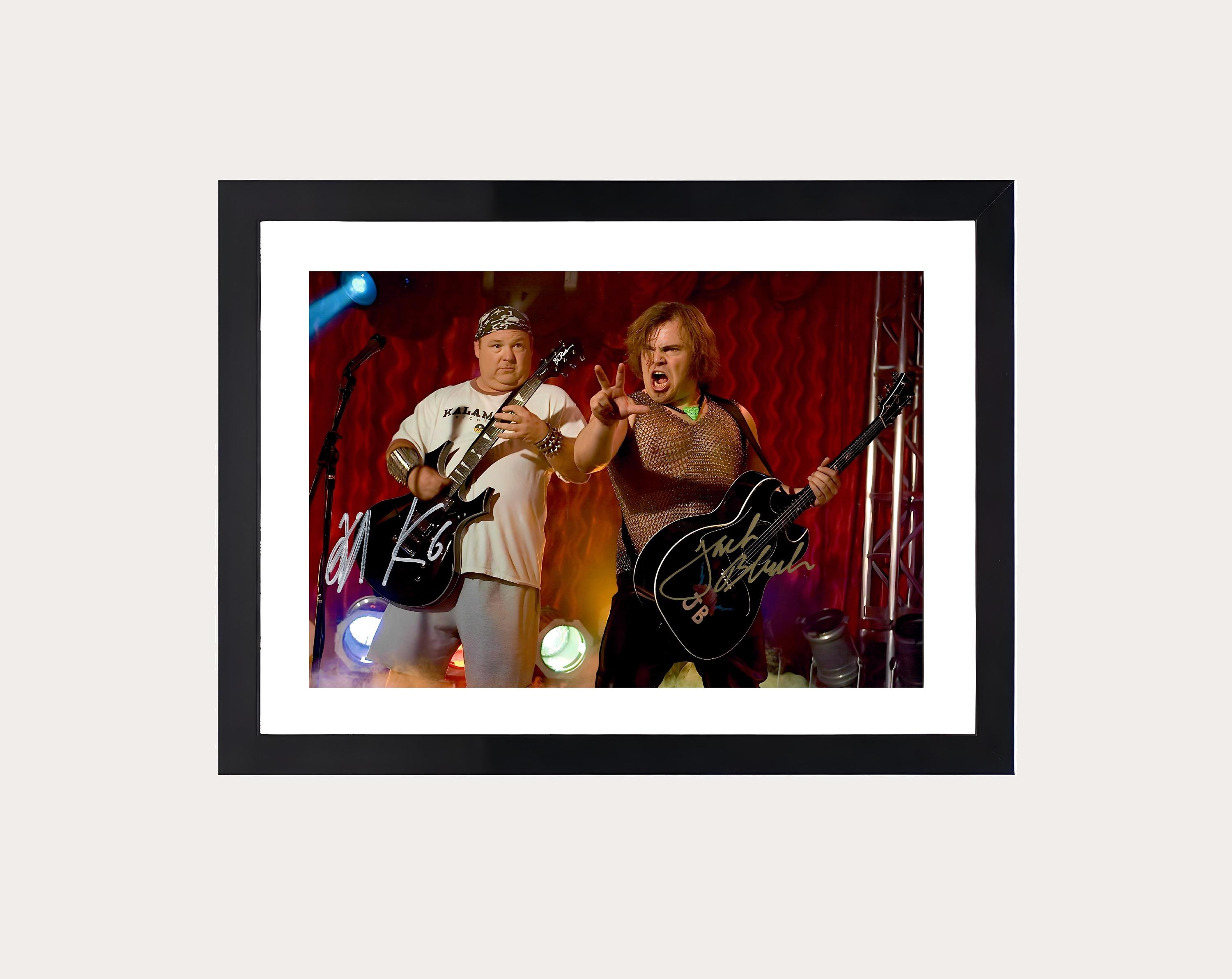 Tenacious D - Jack Black + Kyle Gass Autograph + COA - Etsy