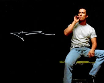 Matthew McConaughey Autograph + COA