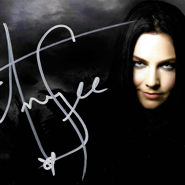 Amy Lee Autograph + COA (Evanescence)