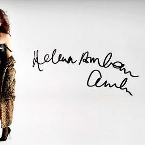 Helena Bonham Carter Autograph + COA