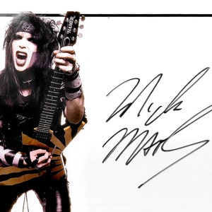 Mick mars guitar pick best sale