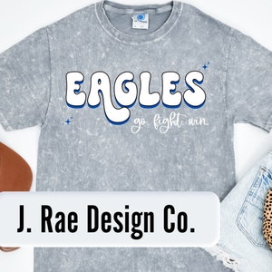 Retro Eagles PNG Sublimation DTF