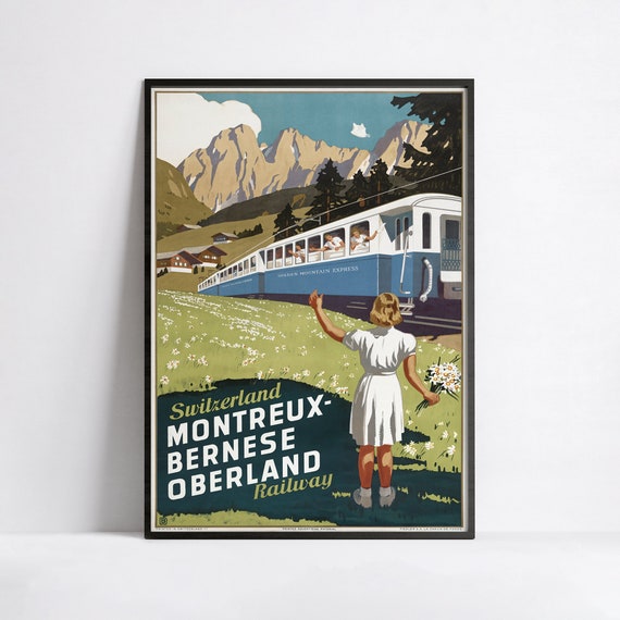 Advertising Poster - Travel Ads - Poster 40x60, 50x70, 60x90