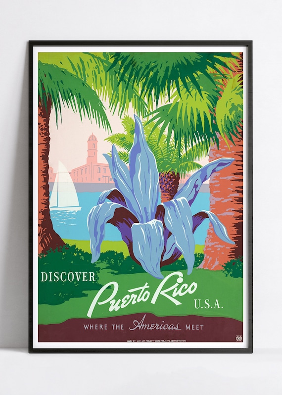 Advertising Poster - Travel Ads - Poster 40x60, 50x70, 60x90