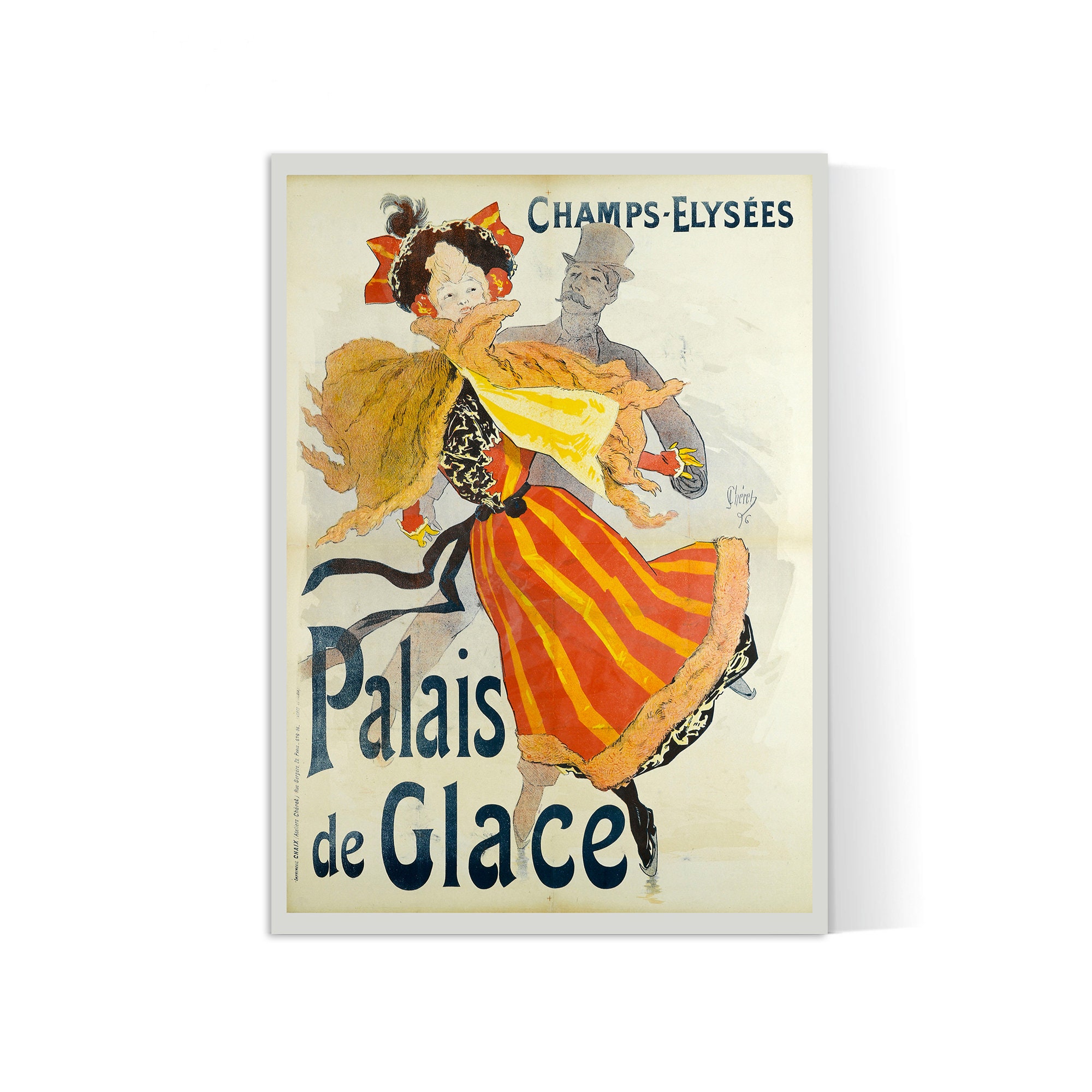 Large HD Poster - Vintage French Advertising Poster - Palais Des