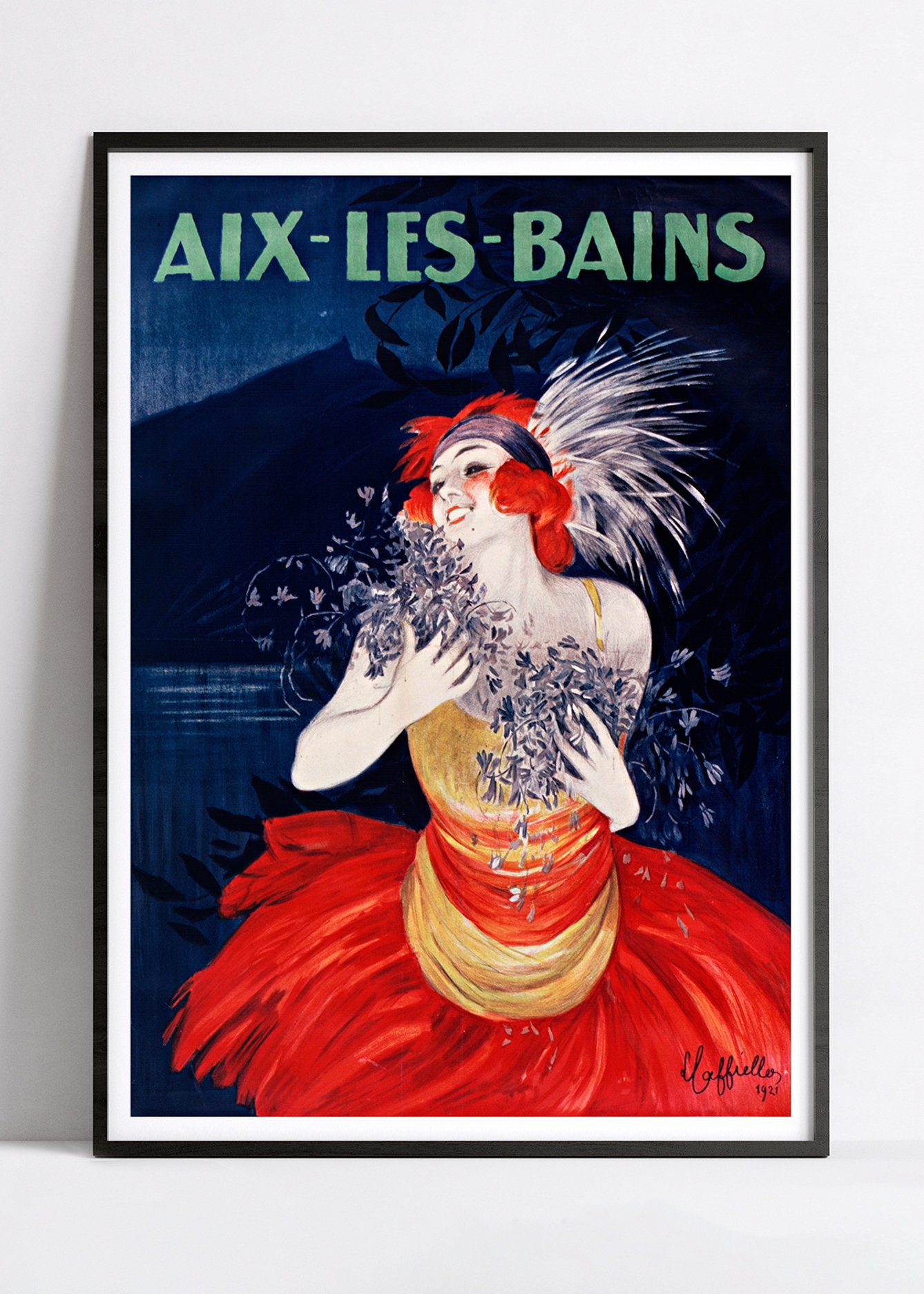 Art Nouveau Poster - French Poster - Aix-les-bains - Advertising