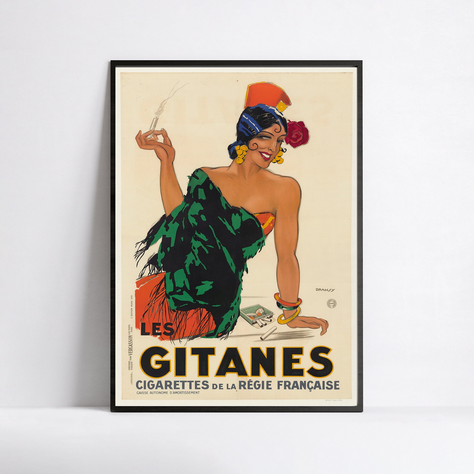 憧れの Gitane poster 日本 Etsy - 絵画