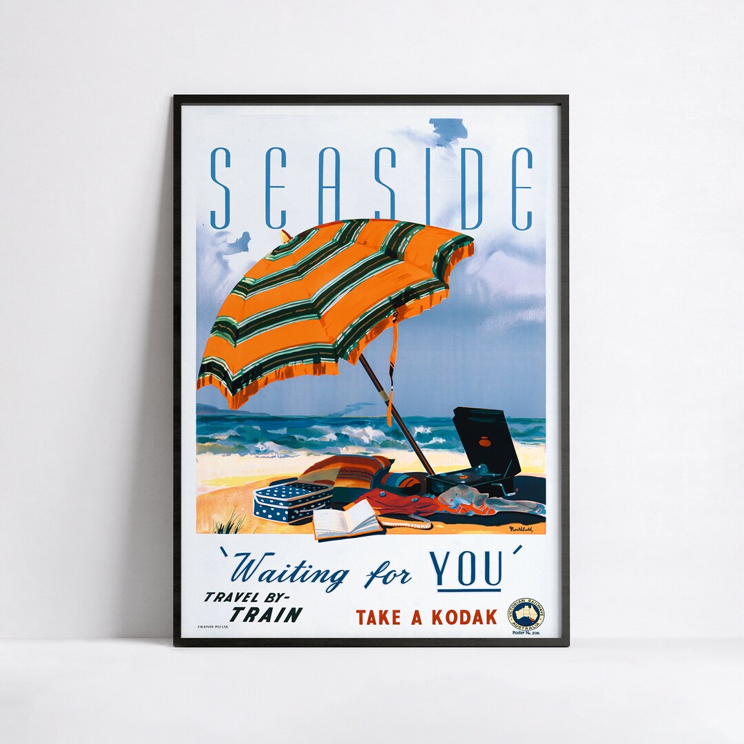 Advertising Poster - Travel Ads - Poster 40x60, 50x70, 60x90
