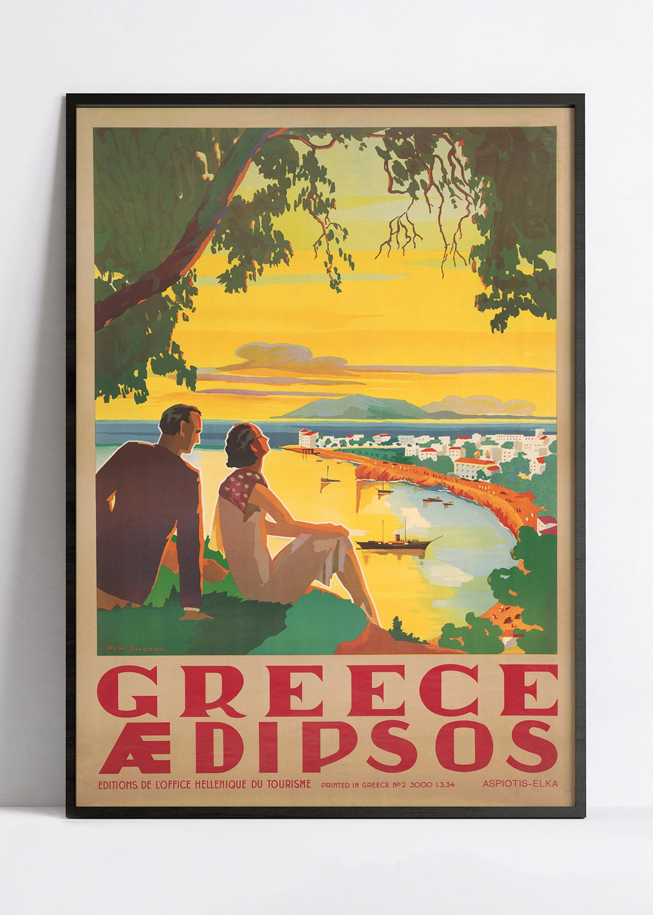 Advertising Poster - Travel Ads - Poster 40x60, 50x70, 60x90