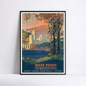 Cartel publicitario - Anuncios de viajes - Póster 40x60, 50x70, 60x90, 70x100, A3, A2, A1, A0, 12x18, 20x30, 24x36 impresión - Cartel de viaje de Nueva York