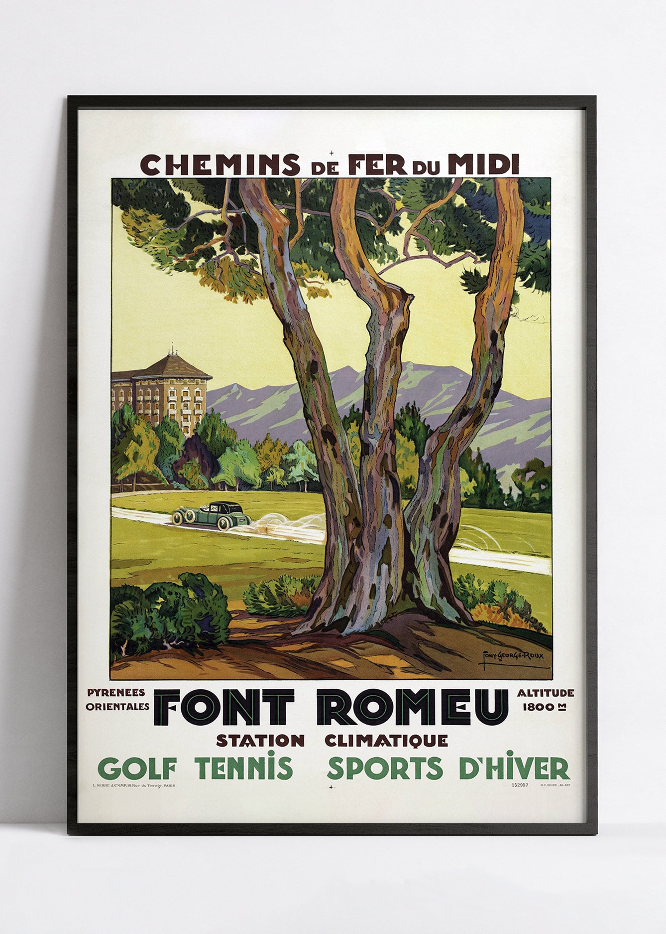 Advertising Poster - Travel Ads - Poster 40x60, 50x70, 60x90